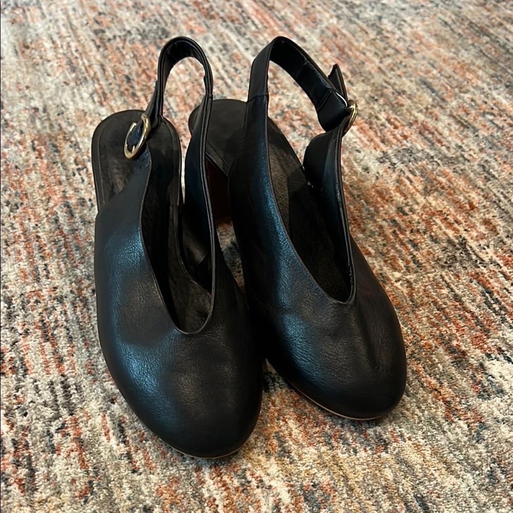 OFFICE Elegant Black Women's Slingback Shoes